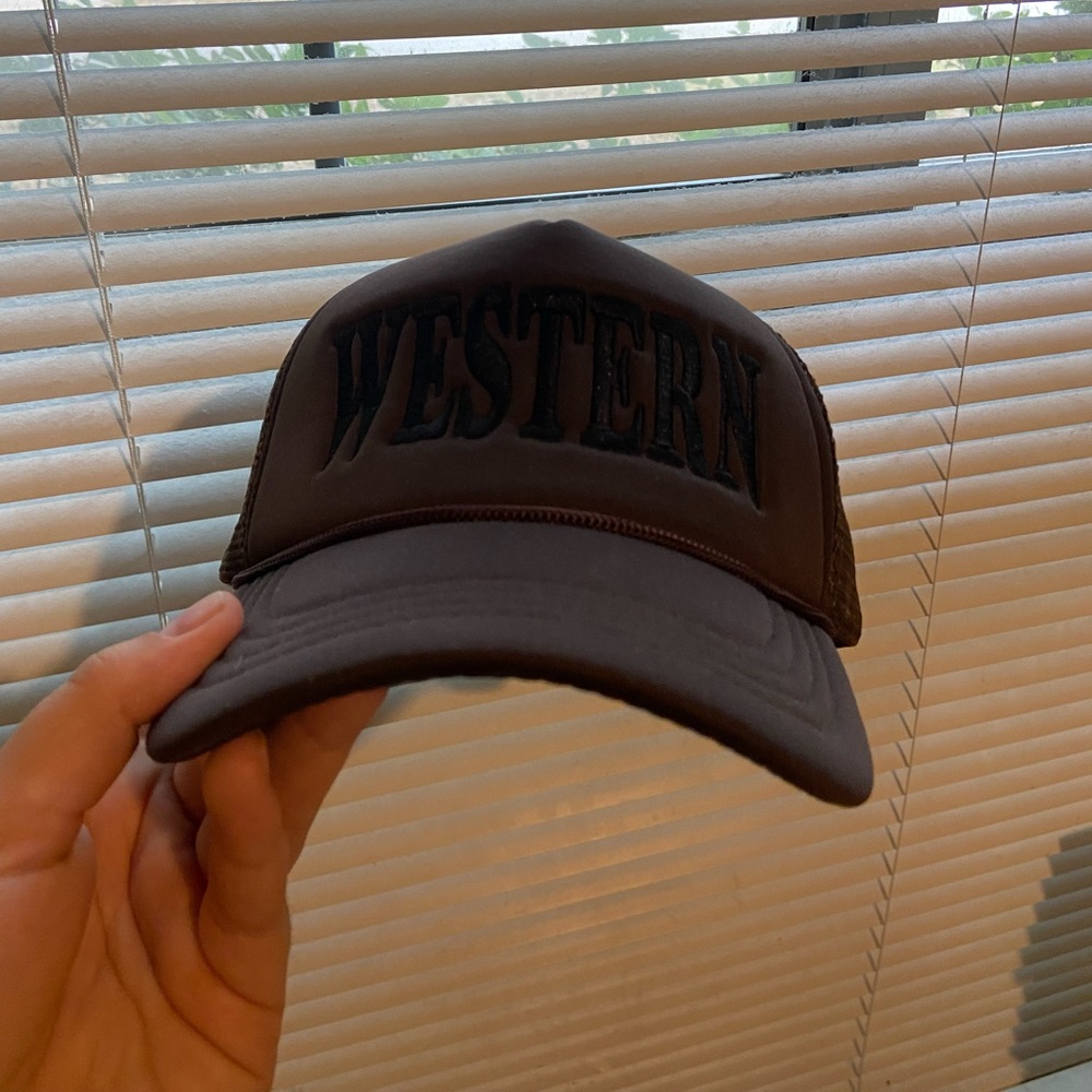 WESTERN embroidered SnapBack hat